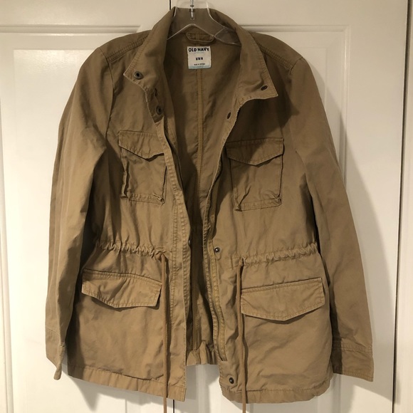 Old Navy Jackets & Blazers - Old Navy Women’s Khaki Jacket- Size Medium